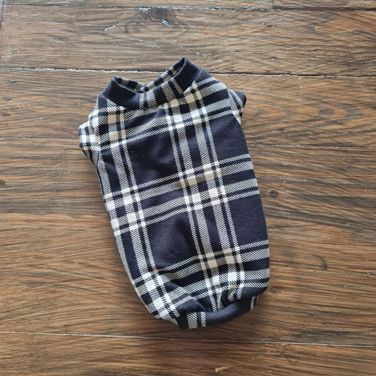 Black Check Vest