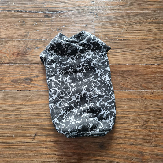 Black Grey Vest