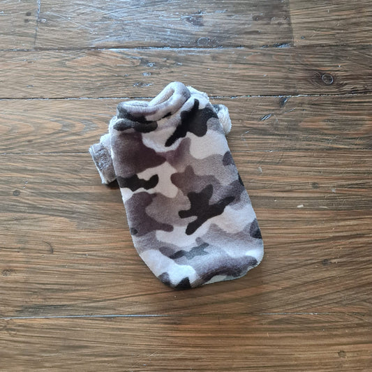 Black and White Camo Vest
