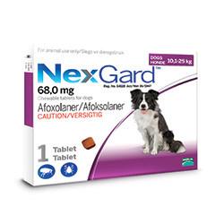 Nexgard 10kg - 25kg